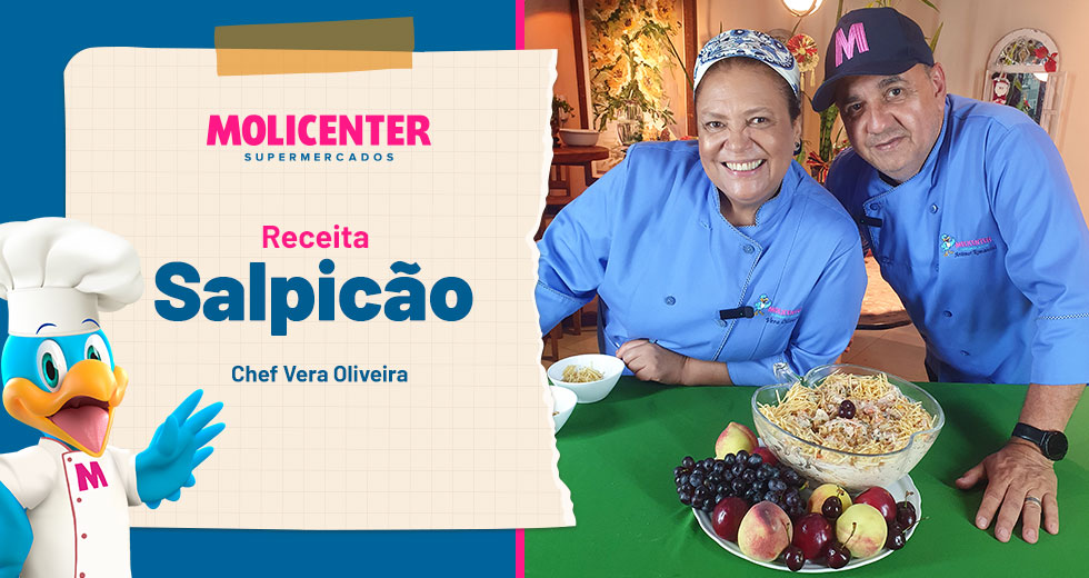 Receitas Molicenter: Salpicão de Natal