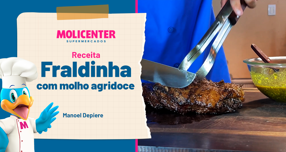 Receitas Molicenter: Fraldinha com molho agridoce