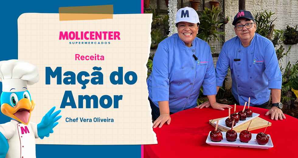 Receitas Molicenter: Maçã do Amor