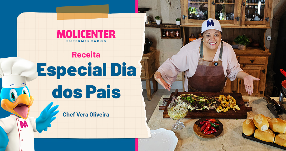Receitas Molicenter: Especial dia dos Pais