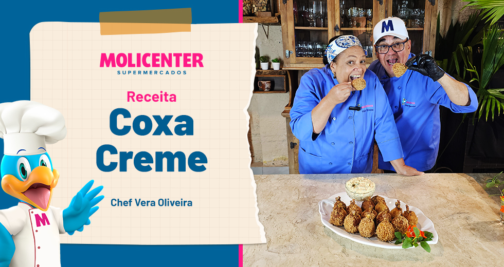 Receitas Molicenter: Coxa Creme