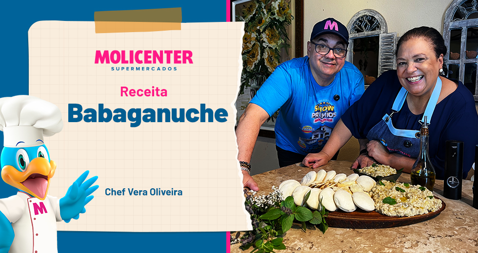 Receitas Molicenter: Babaganuche