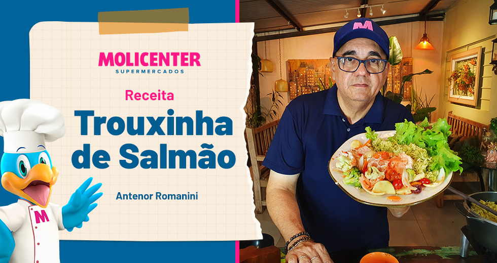 Receitas Molicenter: Trouxinha de Salmão (Especial Quaresma)