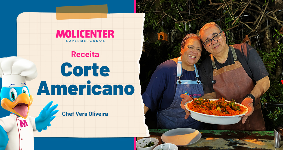 Receitas Molicenter: Corte Americano Dianteiro