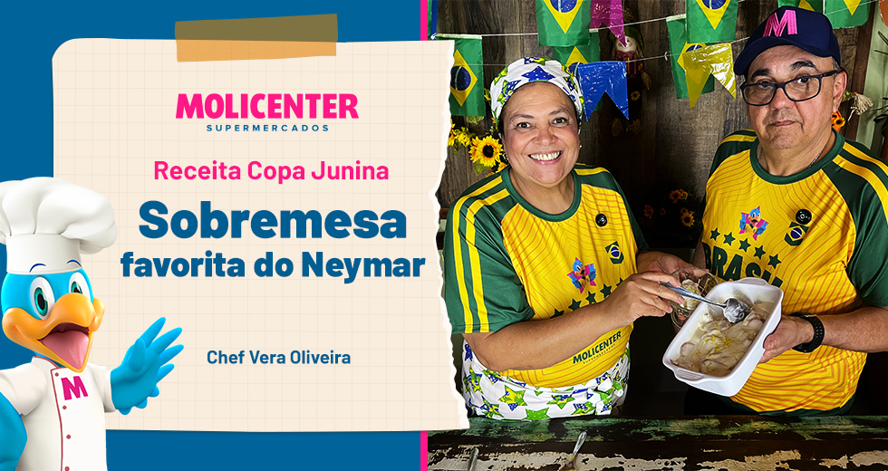Receita Especial Copa Junina: Sobremesa Favorita do Neymar