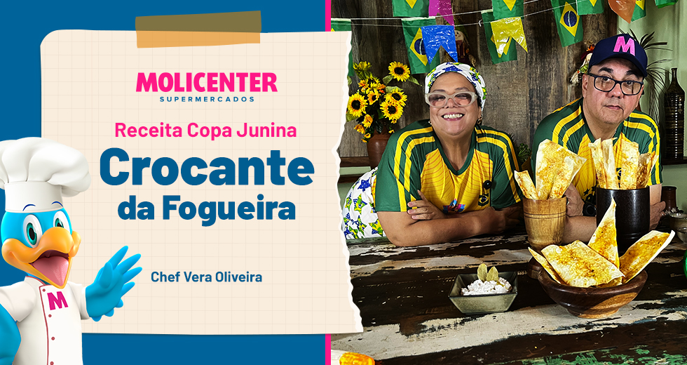 Receita Especial Copa Junina: Crocante da Fogueira