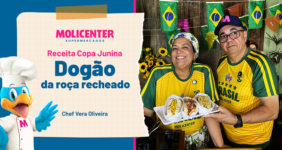Receita Especial Copa Junina: Dogão da Roça Recheado