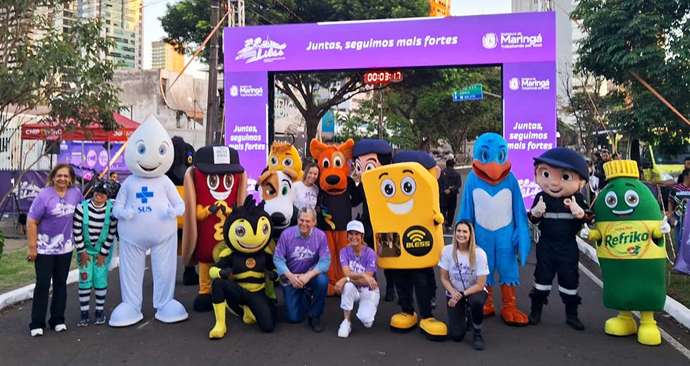 Molicenter participa da 1ª Corrida Lilás de Maringá