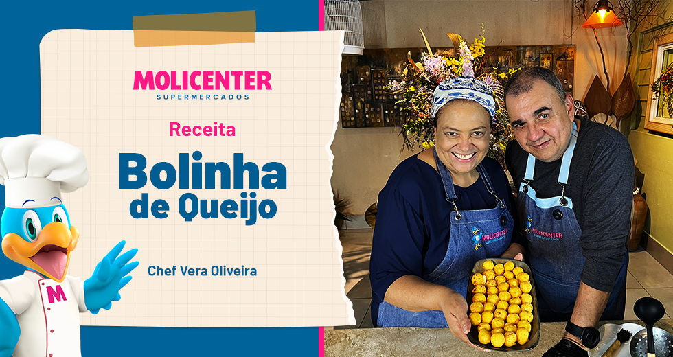 Receitas Molicenter: Bolinha de Queijo